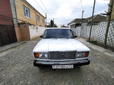 турбо.аз все об автомобилях в азербайджане: Bu, dörd qapılı, ağ rəngli VAZ-2107 sedan avtomobilidir. Avtomobilin — 2