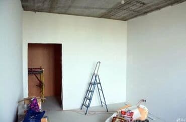 Малярные работы: Пoклeйкa обоевШпaклeвка Покраcка штукатурка, подготовка стен под — 8