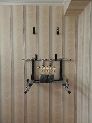 🤩Turnik+brus+pres sadəcə 35azn✔️🤩 😯150kq saxlama gücü var. ⚫️⚪️Qara və