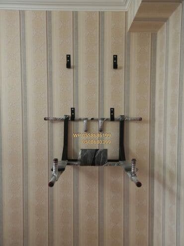 trenajor tutacaqları: 🔥Turnik+brus+pres=40azn✔️🔥 😯150kq saxlama gücü var. ⚫️⚪️Qara və ağ — 5