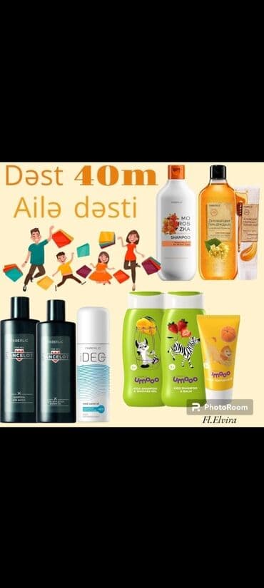 isbartivni desdleri: Ailə Boyu Vüxuda Qulluq Dəstlərində Faydalanın Şampumlar — 1