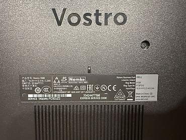 dell notebook: Dell Vostro 15 3000 (Model: Vostro 3580) noutbuk - Ekran: 15.6" Full — 2