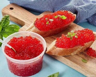 Ət: Дальневосточная красная икра кеты ! Продается по 250 гр -50 азн 500 — 3