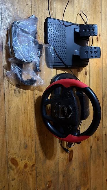 fifa 14 ps 4: GX Gaming sükan dəsti – USB oyuncaq sükan və ikili pedallar - — 3
