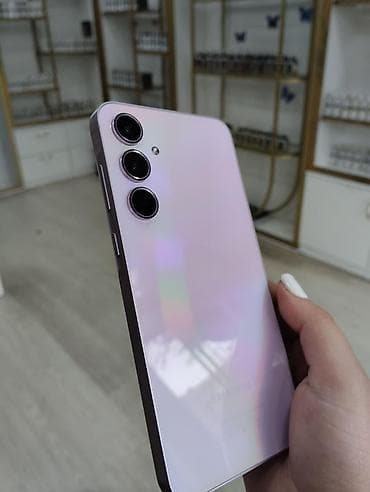 jvc interiart musee tv: Samsung Galaxy A55 5G, 256 GB, rəng - Bənövşəyi, Barmaq izi — 3