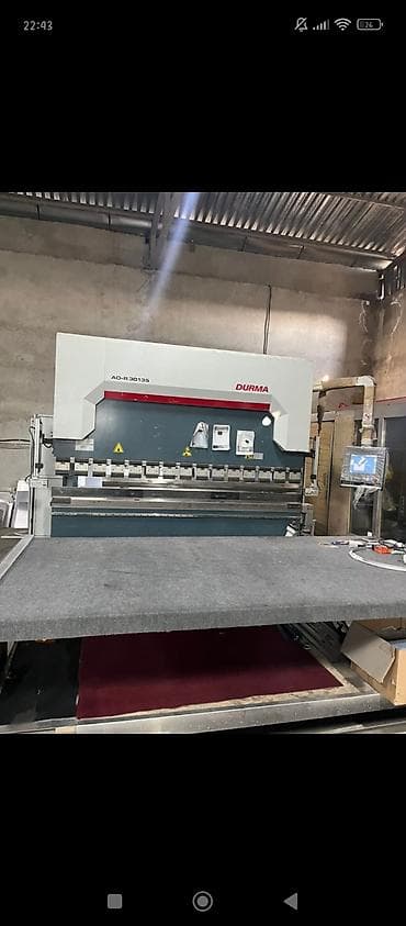 Metal dəzgahları: Durma AD-R 30135 hidravlik press əyici (press brake) - Marka/model — 3