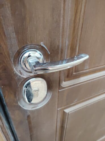 qapi demir qapi seyf qapi: Mənzil üçün Yeni Giriş qapısı 100x220 sm Zamok ilə, Ünvandan götürmə — 4