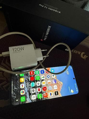 Xiaomi 13 Pro, 512 GB, rəng - Qara, 
 Sensor, Barmaq izi, İki sim kartlı