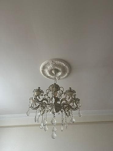 qabag stolu: Mətbəx üçün, İşlənmiş, Qatlanmayan, rəng - Bej Stul — 2