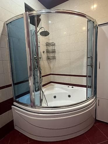 Künc tipli hidromassajlı duş-kabina/vanna kombi. Təcili satıram