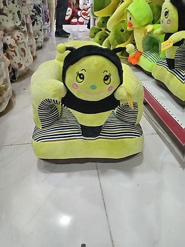 Uşaq üçün peluş oturacaq – “arı” dizaynlı - Yumşaq, peluş materialdan