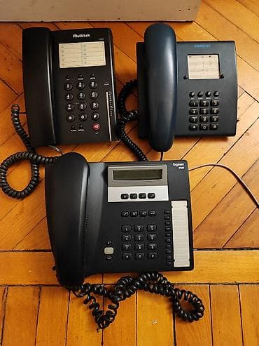 Stasionar telefonlar: Stasionar telefon Gigaset, Simli, İşlənmiş — 1
