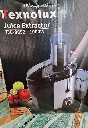 apple.iphone 5: Texnolux Juice Extractor TJE-8852 – 1000W - Güclü 1000W mühərrik — 2