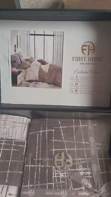 First Home Collection – Saten yataq dəsti - Material: yüksək