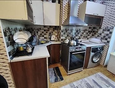 divan fabrikası: 3 otaqlı mənzil – geniş və işıqlı - Plan: ayrı mətbəx, böyük zal, iki — 6