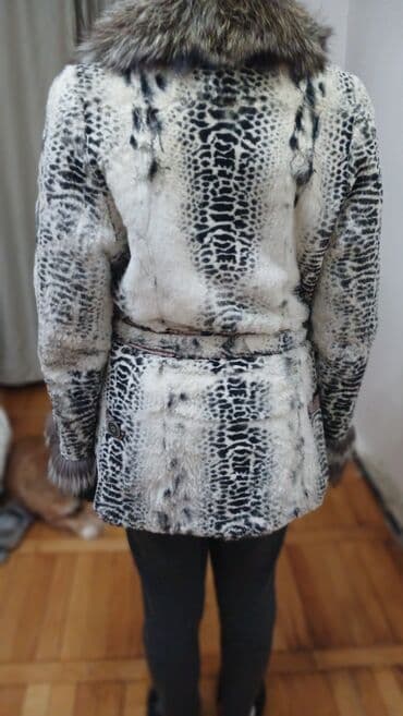 Шуба из кролика в хорошем состоянии