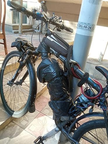 Şəhər və kuryer istifadəsinə uyğun elektrikləşdirilmiş velosiped -