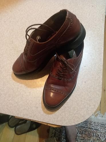 Мужская обувь: LLOYD kişi klassik dəri ayaqqabısı - Model: Kap-toe Oxford, broq — 2