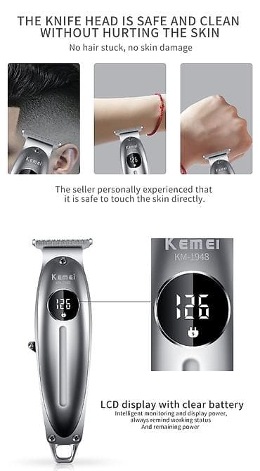 Индивидуальный уход: Teras aparati Kemei 1948 Yenidir. Təraş üçün maşınka. Tapa — 7