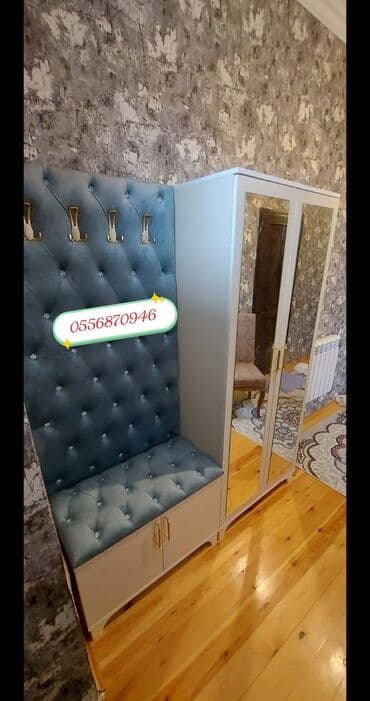 dolab kombi: Yeni, Açılan, 1 qapı Düz dolab, Dəhliz dolabı, Azərbaycan — 2