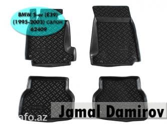 Bmw 5 e60 2003-2010 üçün poliuretan ayaqaltılar, полиуретановые