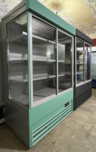 vitrin mebelleri: Süd məhsulları üçün, 2 * 120 * 85, İşlənmiş, Ödənişli çatdırılma — 2