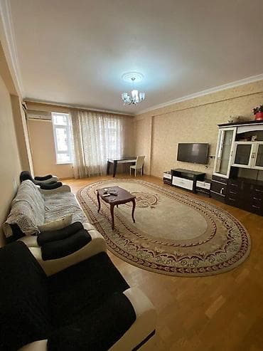 Mənzillər: İcarəyə verilir 3 otaqlı yeni tikili 120 m², Şah İsmayıl Xətai m — 3