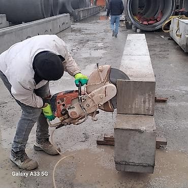 Няни, сиделки: Beton kəsim və deşik açma xidməti - Armaturlu beton, monolit, blok və — 2