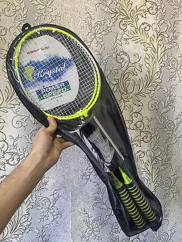 gitara simleri: Məhsul: Krystal badminton raket dəsti Xüsusiyyətlər: - Brend — 2