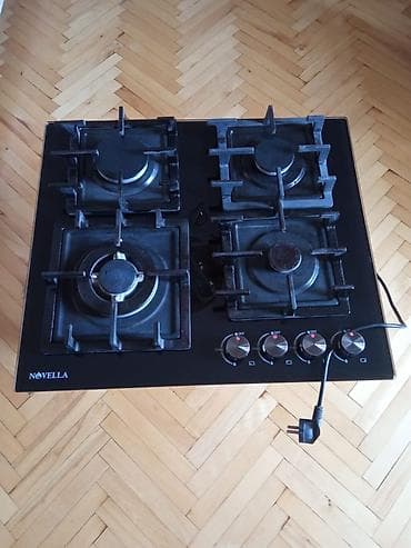 Qaz sobası 4 gözlü, İşlənmiş