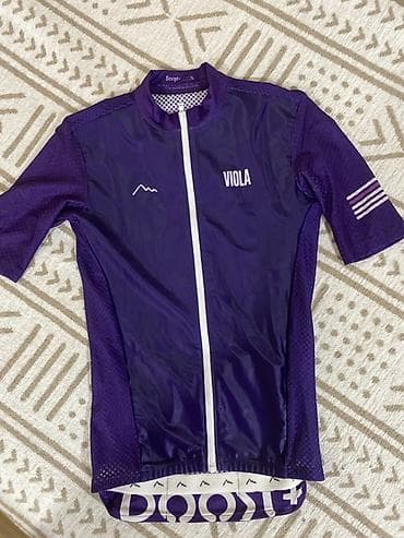 Костюмы: Мужское поло, S, цвет - Фиолетовый — 1