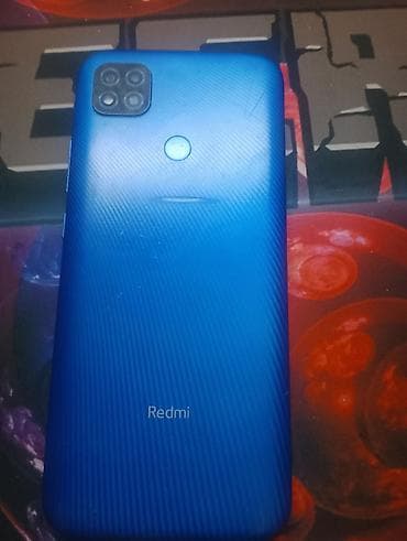iphone zapçast: Redmi 9C, 32 GB, rəng - Mavi, Qırıq — 2