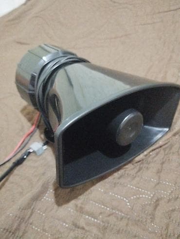 Elektronika: Avtomobil üçün səs gücləndirici sirena dəsti ciziqi çati qiriqi yoxdur — 1