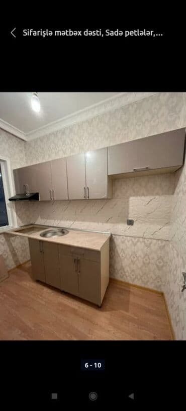 hazir metbex mebelleri: Sifarişlə hazırlanmış müxtəlif ölçülü mətbəx mebelləri. Rəng və dizayn — 9