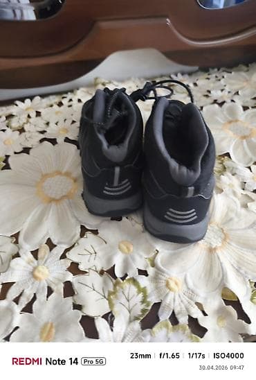 Botinkalar: Qara rəngli uşaq terlemeyen ortopedik botları n - Model: PMX (yan — 5