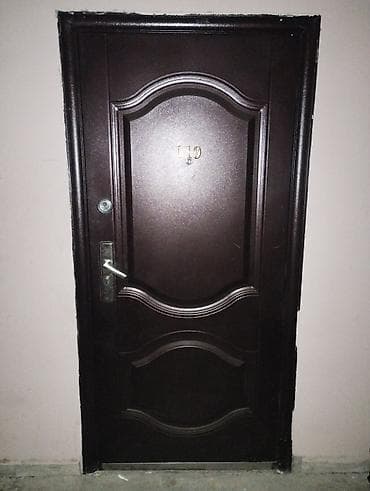 Сантехника: Metal giriş qapısı - Material: polad gövdə, taxta naxışlı dekor panel — 2