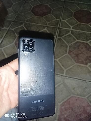 Samsung Galaxy A12, 64 GB, rəng - Qara, İki sim kartlı