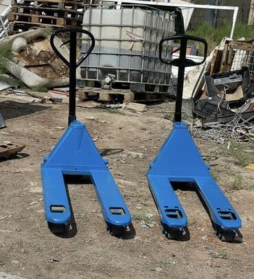 Məhsul: Əl ilə idarə olunan palet arabası (transpalet) Təsvir: -