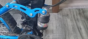 Uşaq velosipedləri: Uşaq/yeniyetmə üçün dağ velosipedi – SAFT brendi, mavi-qara dizayn — 6