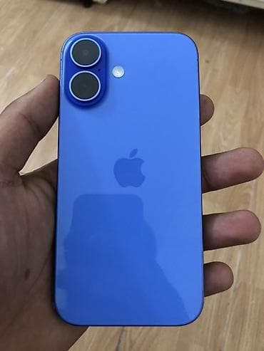 iphone 8x: IPhone 16, 128 GB, Mavi, Simsiz şarj, Face ID — 2