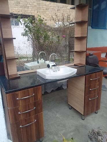 hesenoglu mebel fabriki: Bərbər salonu üçün iş masası və avadanlıq razilawmaq olar pula ehtiyac — 9