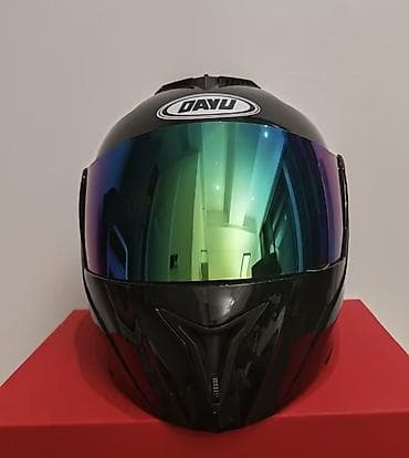 moto mator: Motosiklet dəbilqəsi, 2-ci şəkildəki açılıb-bağlanan mat Qara model — 7