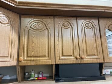 sovde az mebel: Mətbəx üçün üst asma dolablar dəsti - Material: ağac fakturalı — 4