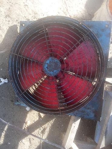 Sənaye tipli ventilyator - Metaldan hazırlanmış güclü konstruksiya -