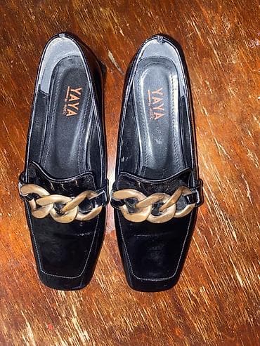 makasin ayaqqabi: Ölçü: 38, rəng - Qara, İşlənmiş — 2