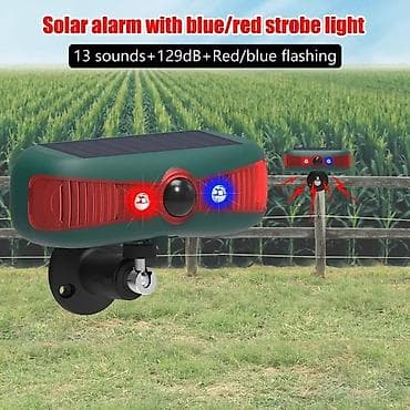 avtomobil manitorlari: Günəş enerjili infraqırmızı sensorlu siqnal cihazı - 13 fərqli səs — 3