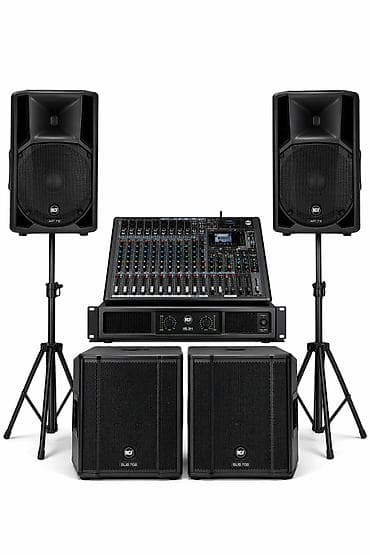 səs güclendirici: Professional Səs Gücləndirmə Sistemi kirayəsi – tam dəst Dəst — 2