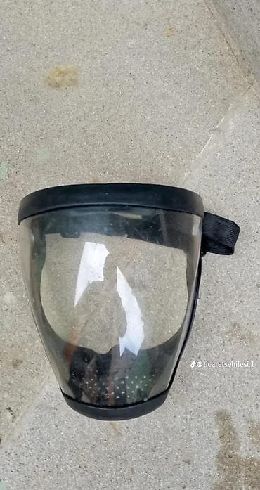 İdman alətləri: Şnorkel maskası (tam üz qoruyucu) - Tam üz örtüklü şəffaf — 1