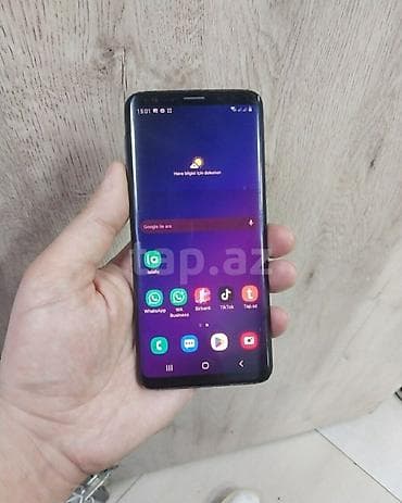 Samsung Galaxy S9, 64 GB, rəng - Qara, Düyməli — 3