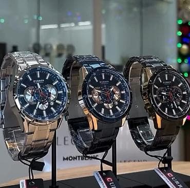 gumus 51: Qol saatı, Curren, rəng - Gümüşü — 1